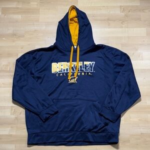 Berkeley Men's Blue and Gold Hoodie
